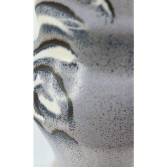 Vtg- One Of A Kind Handmade Stoneware Vase From Cleveland Ohio Artist T. Yondo - Picture 11 of 13